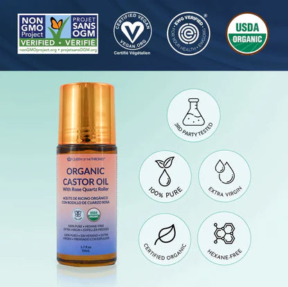 Organic Castor Oil Roller