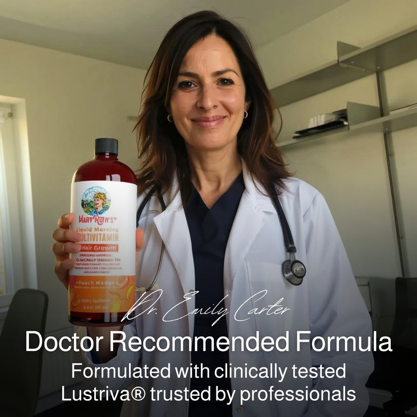 Liquid Morning Multivitamin + Hair Growth 15.22 oz